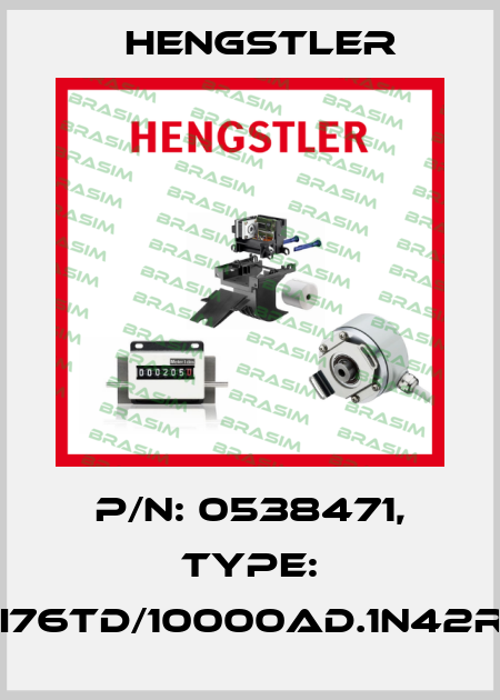 p/n: 0538471, Type: RI76TD/10000AD.1N42RF Hengstler