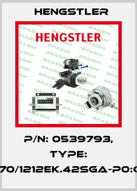 p/n: 0539793, Type: AX70/1212EK.42SGA-P0:C211 Hengstler