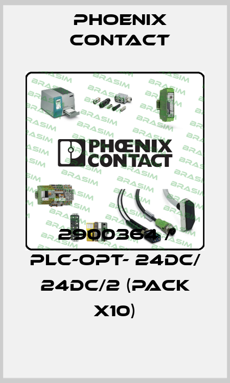 2900364 / PLC-OPT- 24DC/ 24DC/2 (pack x10) Phoenix Contact