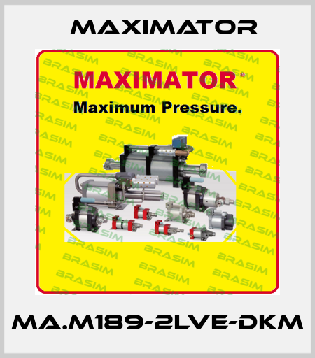 MA.M189-2LVE-DKM Maximator
