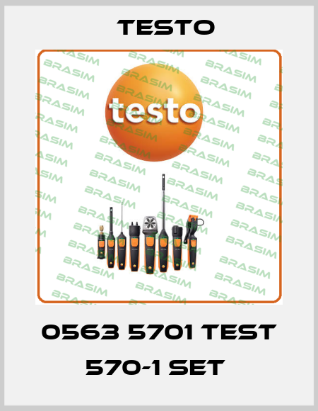 0563 5701 test 570-1 set  Testo