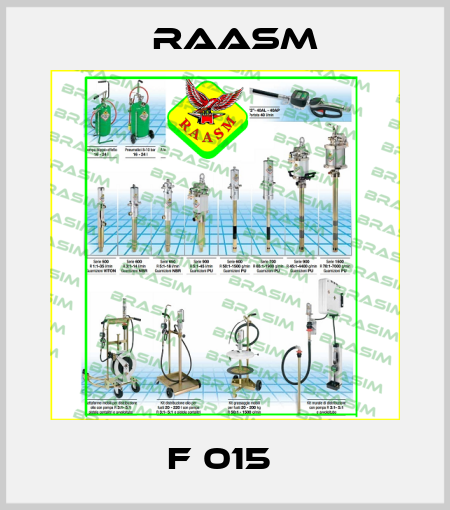 F 015  Raasm
