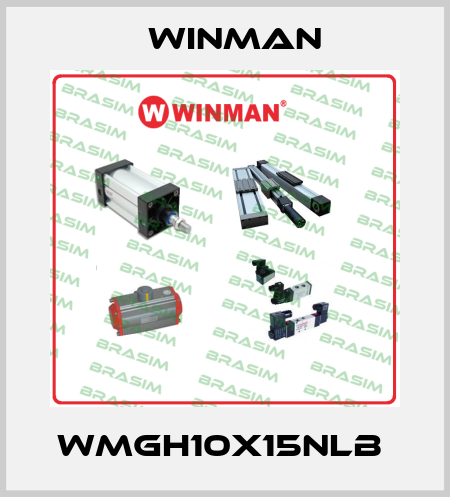 WMGH10X15NLB  Winman