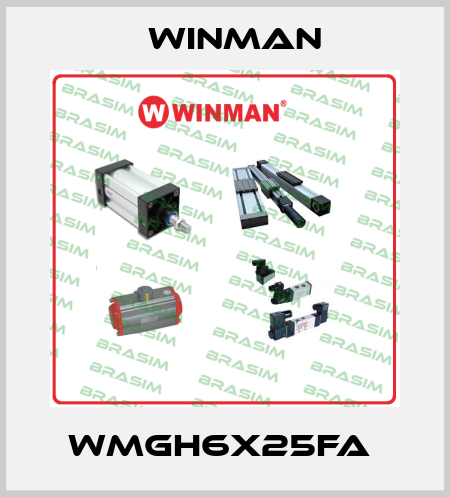 WMGH6X25FA  Winman