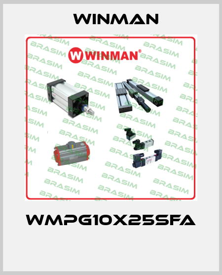 WMPG10X25SFA  Winman