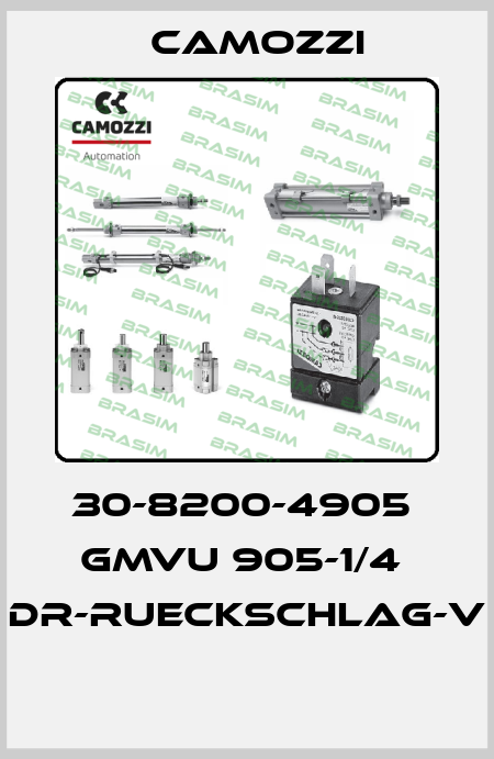 30-8200-4905  GMVU 905-1/4  DR-RUECKSCHLAG-V  Camozzi