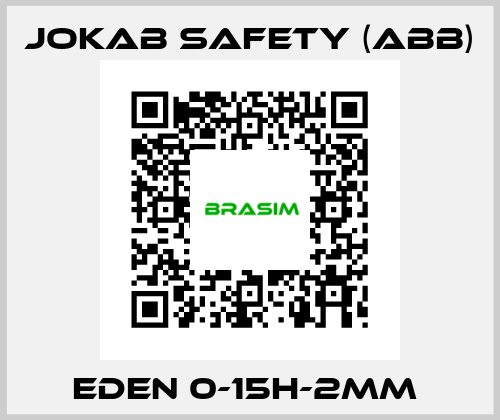Eden 0-15H-2mm  Jokab Safety (ABB)