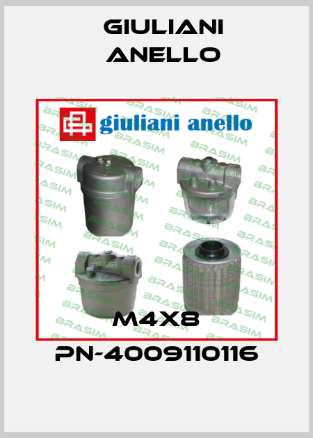 M4X8 PN-4009110116 Giuliani Anello