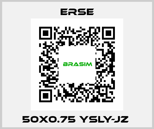 50X0.75 YSLY-JZ  Erse