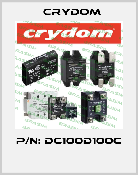 P/N: DC100D100C  Crydom