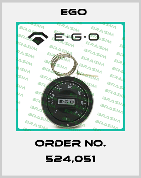 Order No. 524,051 EGO