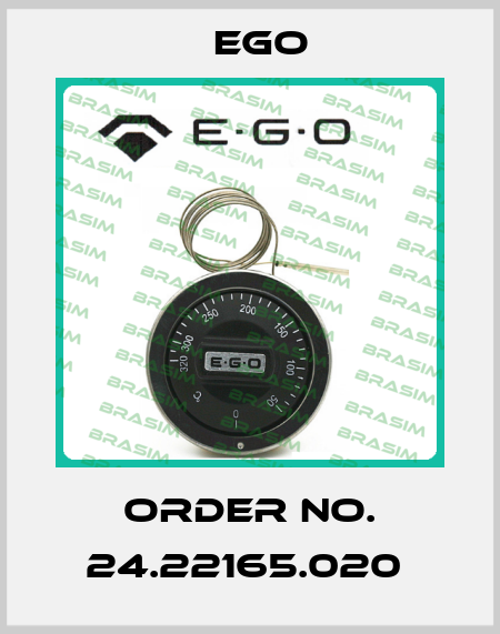 Order No. 24.22165.020  EGO