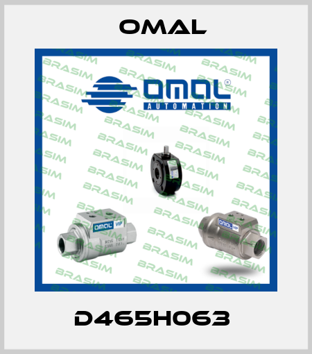 D465H063  Omal
