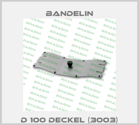 D 100 Deckel (3003) Bandelin