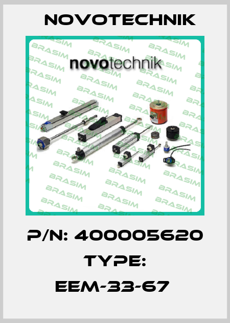 P/N: 400005620 Type: EEM-33-67  Novotechnik