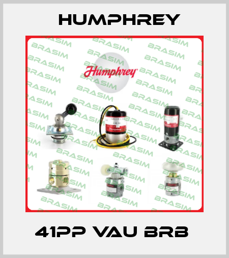 41PP VAU BRB  Humphrey
