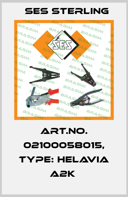 Art.No. 02100058015, Type: Helavia A2K  Ses Sterling