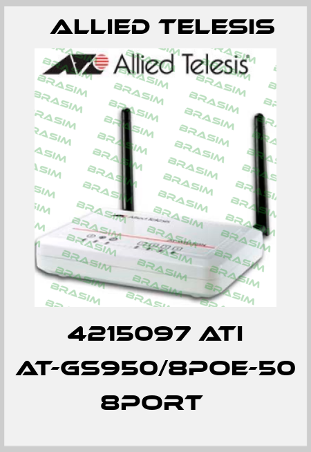 4215097 ATI AT-GS950/8POE-50 8Port  Allied Telesis