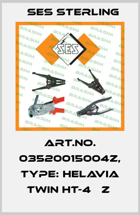 Art.No. 03520015004Z, Type: Helavia Twin HT-4   Z  Ses Sterling