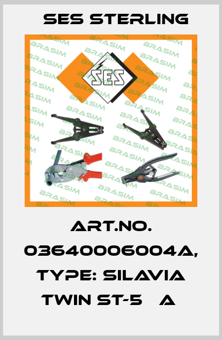 Art.No. 03640006004A, Type: Silavia Twin ST-5   A  Ses Sterling