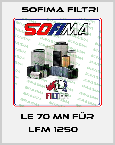 LE 70 MN für LFM 1250μ  Sofima Filtri