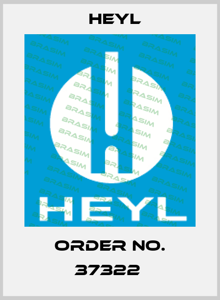 Order No. 37322  Heyl