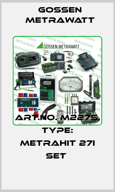 Art.No. M227S, Type: METRAHit 27I Set  Gossen Metrawatt