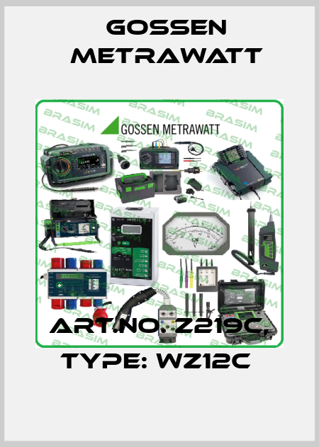 Art.No. Z219C, Type: WZ12C  Gossen Metrawatt