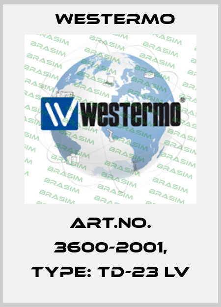 Art.No. 3600-2001, Type: TD-23 LV Westermo
