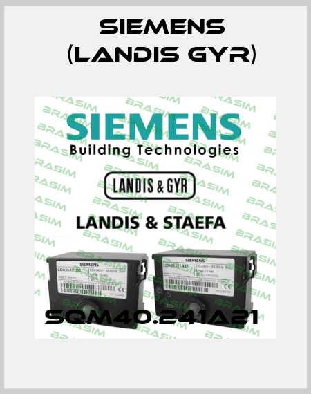 SQM40.241A21  Siemens (Landis Gyr)