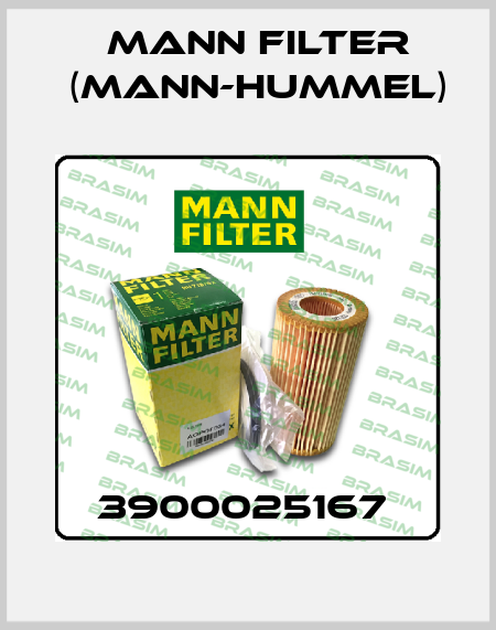 3900025167  Mann Filter (Mann-Hummel)