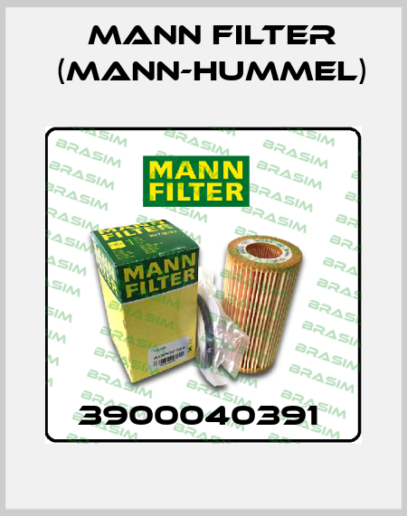 3900040391  Mann Filter (Mann-Hummel)