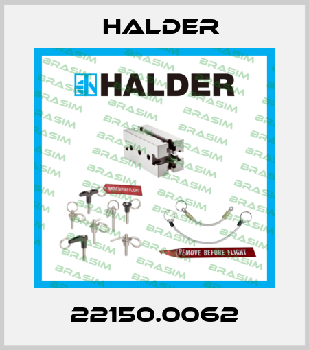 22150.0062 Halder