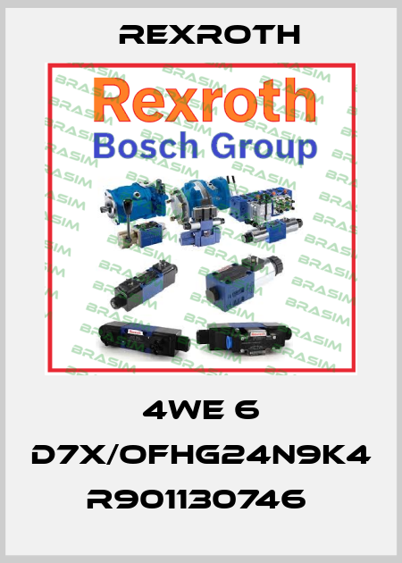 4WE 6 D7X/OFHG24N9K4  R901130746  Rexroth