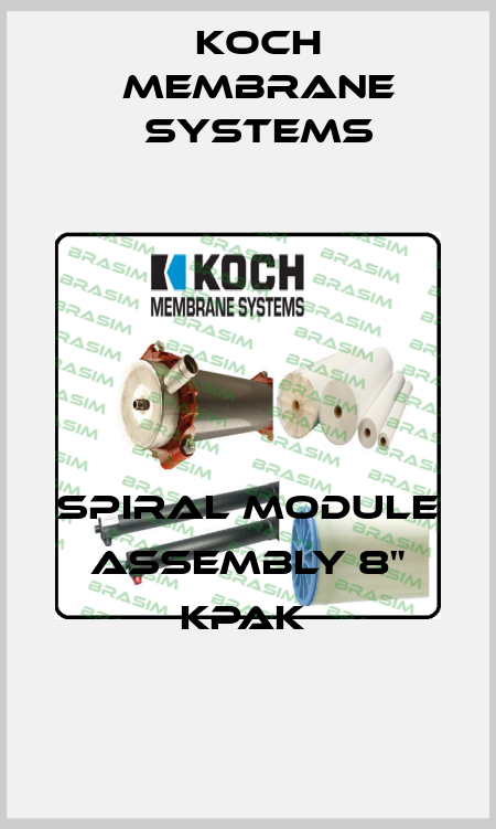 Spiral Module Assembly 8" KPAK  Koch Membrane Systems