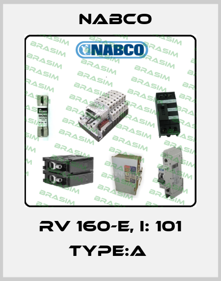 RV 160-E, i: 101 type:A  Nabco
