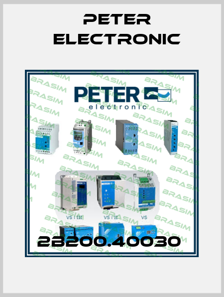 2B200.40030  Peter Electronic