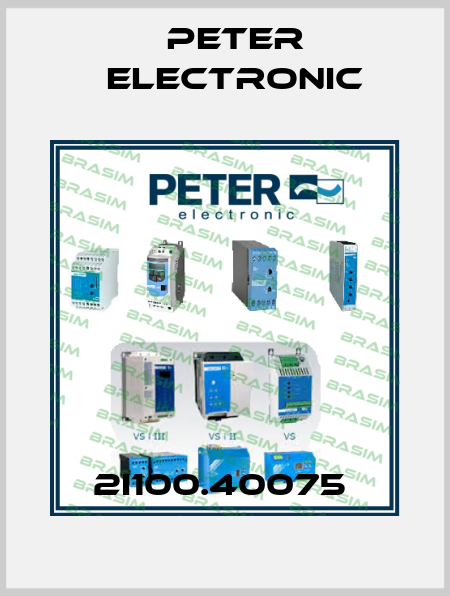 2I100.40075  Peter Electronic