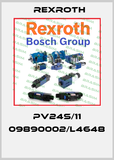 PV24S/11 09890002/L4648  Rexroth