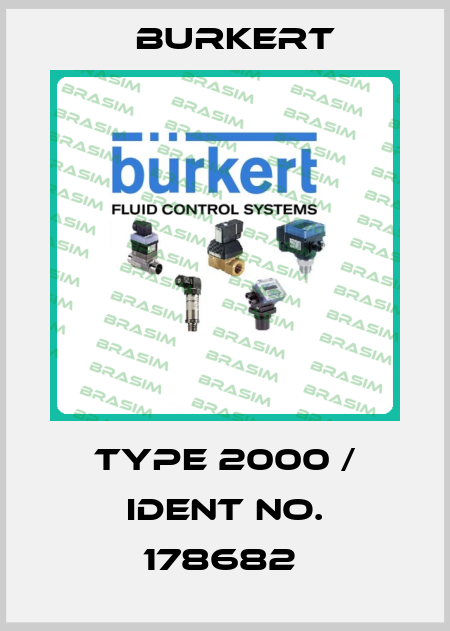 Type 2000 / Ident No. 178682  Burkert