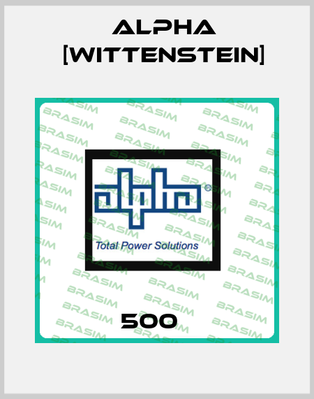 500   Alpha [Wittenstein]