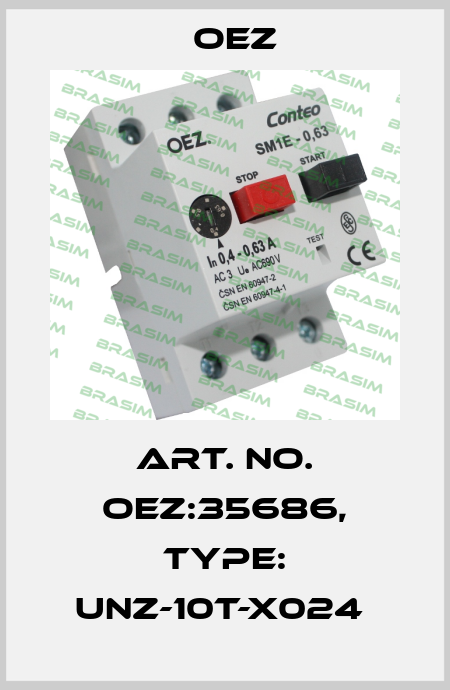 Art. No. OEZ:35686, Type: UNZ-10T-X024  OEZ