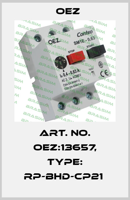 Art. No. OEZ:13657, Type: RP-BHD-CP21  OEZ