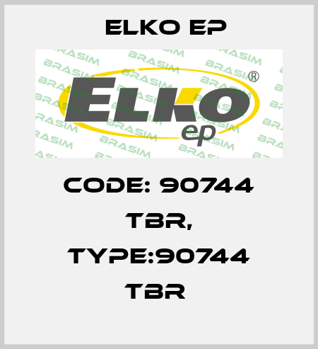 Code: 90744 TBR, Type:90744 TBR  Elko EP