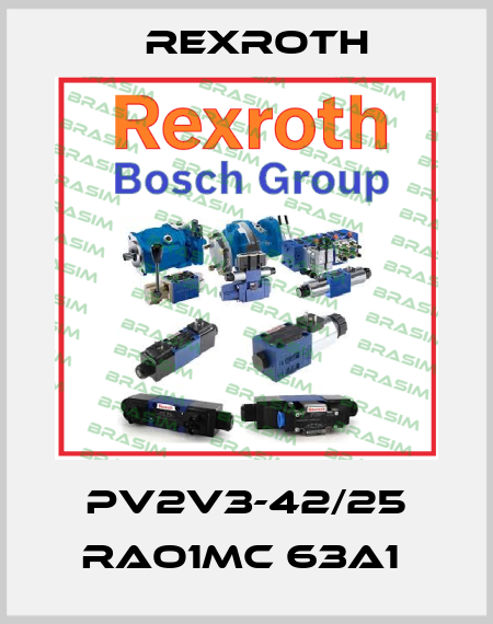 PV2V3-42/25 RAO1MC 63A1  Rexroth