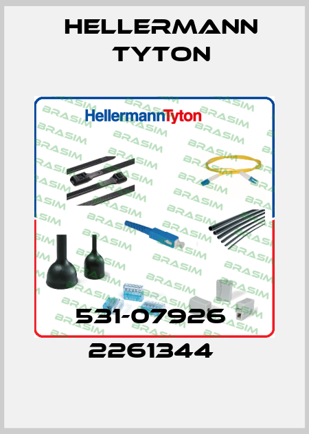 531-07926  2261344  Hellermann Tyton