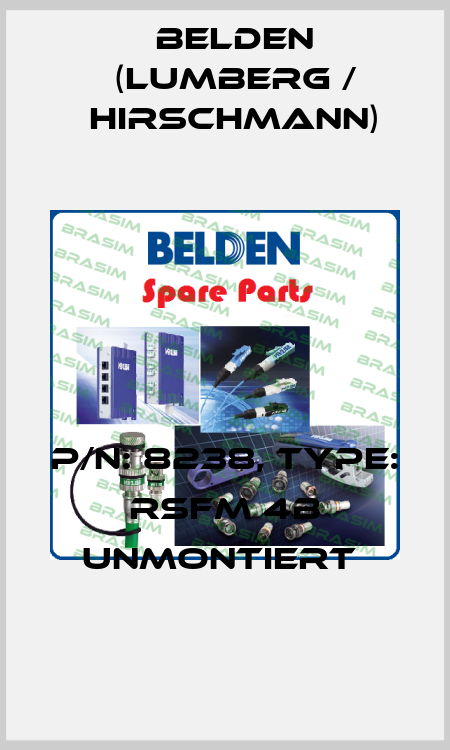 P/N: 8238, Type: RSFM 4B unmontiert  Belden (Lumberg / Hirschmann)