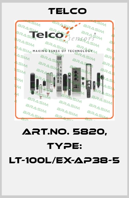Art.No. 5820, Type: LT-100L/EX-AP38-5  Telco
