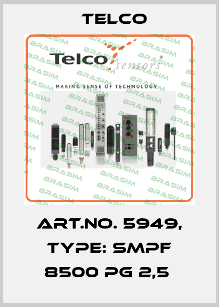 Art.No. 5949, Type: SMPF 8500 PG 2,5  Telco
