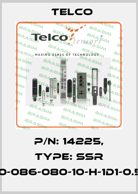 p/n: 14225, Type: SSR 01-10-086-080-10-H-1D1-0.5-J8 Telco